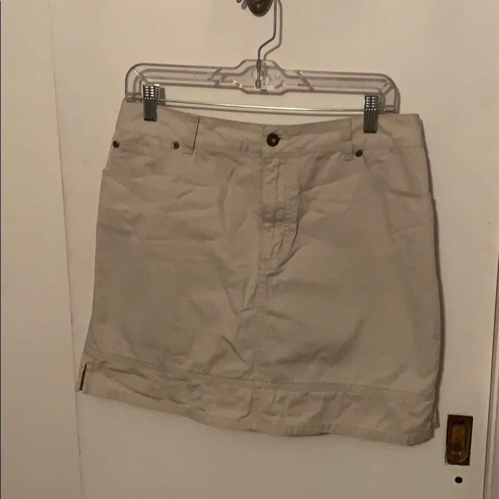 Khaki Skort